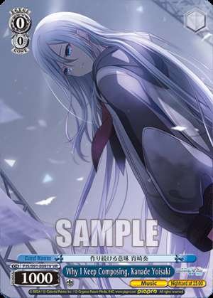 Why I Keep Composing, Kanade Yoisaki