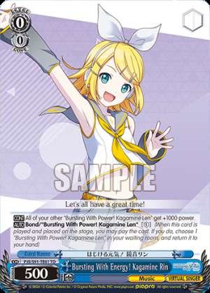 Bursting With Energy! Kagamine Rin