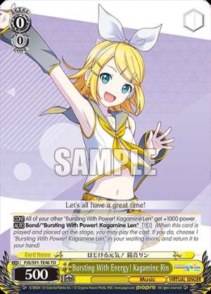 Bursting With Energy! Kagamine Rin