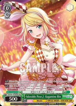Adorable Pose♪ Kagamine Rin
