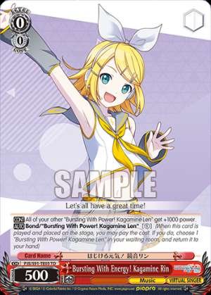 Bursting With Energy! Kagamine Rin