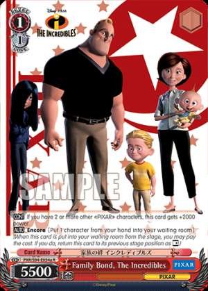 Family Bond, The Incredibles