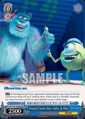 Greatest Scarer Duo, Sulley & Mike