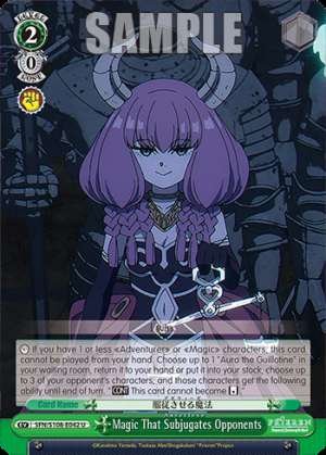 Magic That Subjugates Opponents