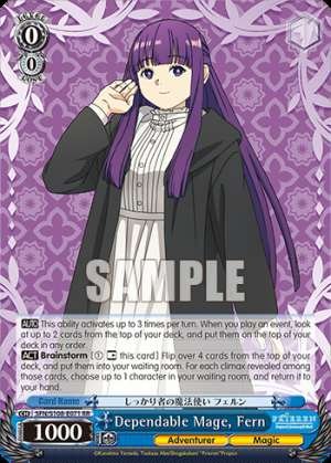 Dependable Mage, Fern