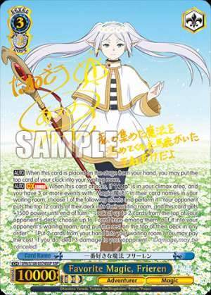Favorite Magic, Frieren