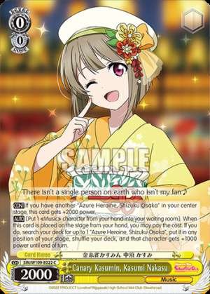 Canary Kasumin, Kasumi Nakasu