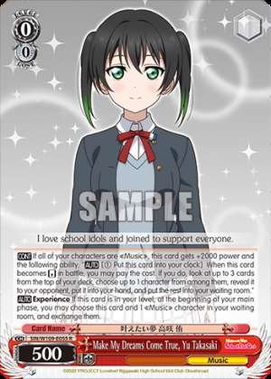 Make My Dreams Come True, Yu Takasaki