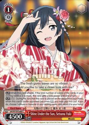Shine Under the Sun, Setsuna Yuki