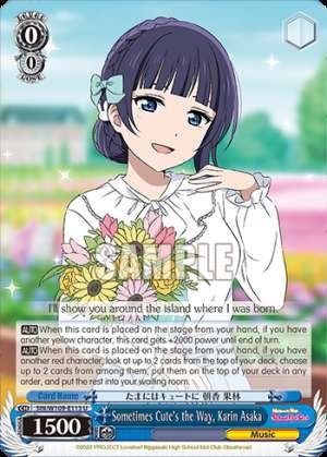 Sometimes Cute's the Way, Karin Asaka