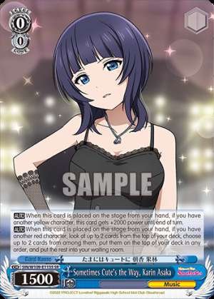 Sometimes Cute's the Way, Karin Asaka