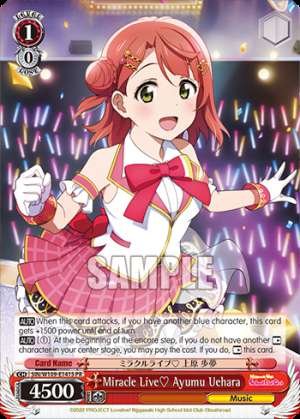 Miracle Live♡ Ayumu Uehara