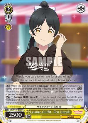 Leisure Outfit, Ren Hazuki