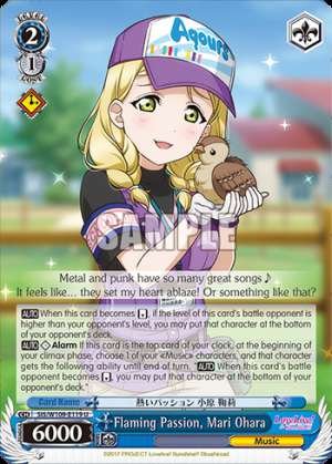 Flaming Passion, Mari Ohara