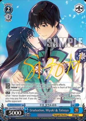 Graduation, Miyuki & Tatsuya