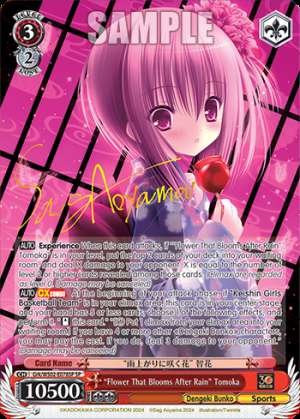 "Flower That Blooms After Rain" Tomoka