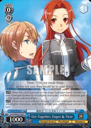 Get-Together, Eugeo & Tiese