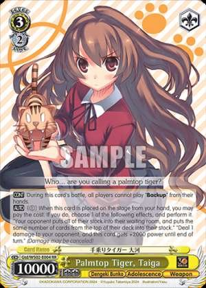Palmtop Tiger, Taiga