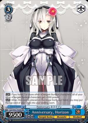 Anniversary, Horizon