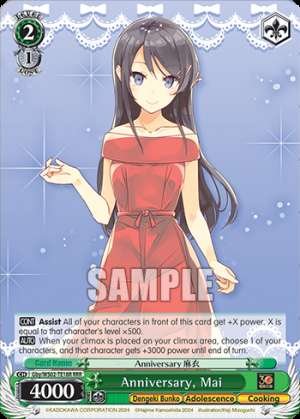 Anniversary, Mai