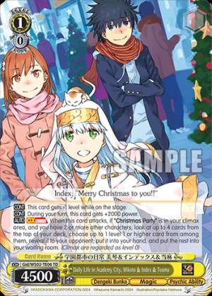 Daily Life in Academy City, Mikoto & Index & Touma