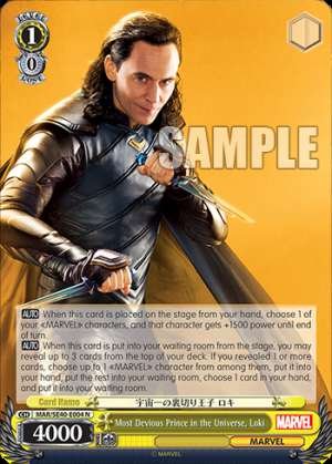 Most Devious Prince in the Universe, Loki