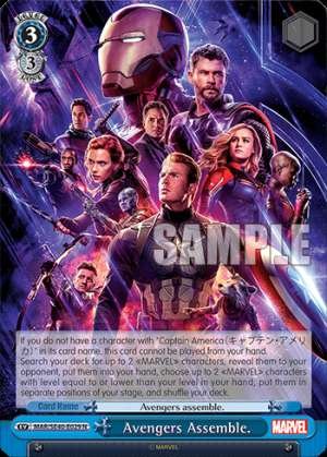 Avengers Assemble.