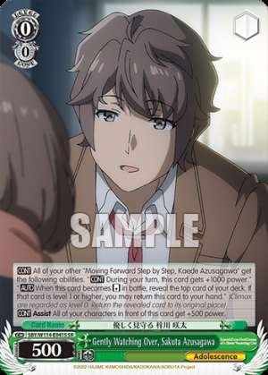 Gently Watching Over, Sakuta Azusagawa