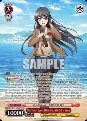 The Year I Spent With You, Mai Sakurajima
