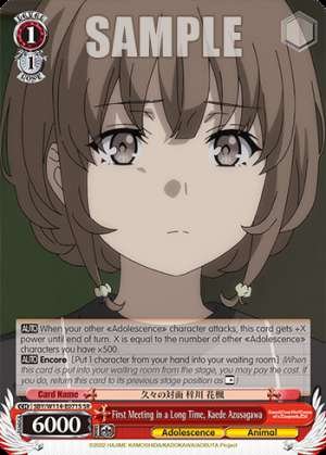 First Meeting in a Long Time, Kaede Azusagawa