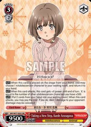 Taking a New Step, Kaede Azusagawa