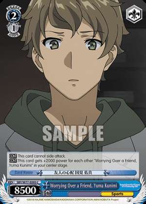 Worrying Over a Friend, Yuma Kunimi