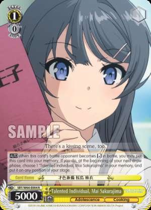 Talented Individual, Mai Sakurajima