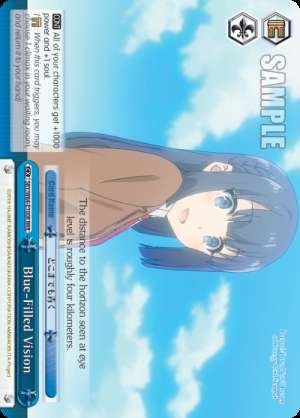 Blue-Filled Vision