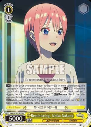 Reminiscing, Ichika Nakano