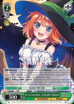 In a Costume, Yotsuba Nakano