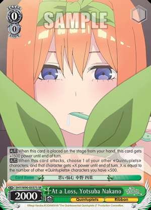 At a Loss, Yotsuba Nakano