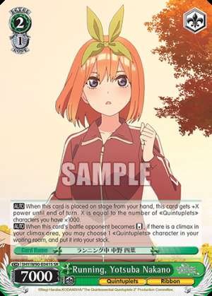 Running, Yotsuba Nakano