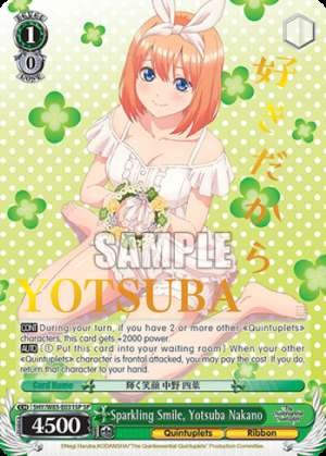 Sparkling Smile, Yotsuba Nakano