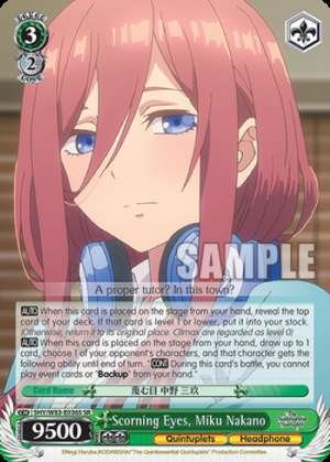 Scorning Eyes, Miku Nakano
