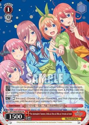 The Quintuplets' Summer, Ichika & Nino & Miku & Yotsuba & Itsuki