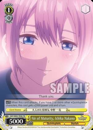 Air of Maturity, Ichika Nakano