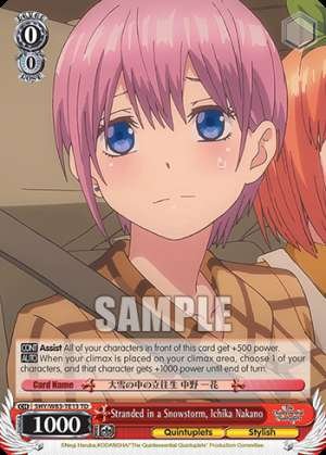 Stranded in a Snowstorm, Ichika Nakano