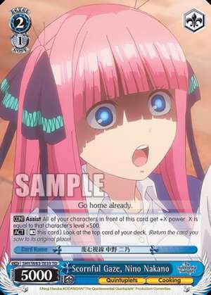 Scornful Gaze, Nino Nakano