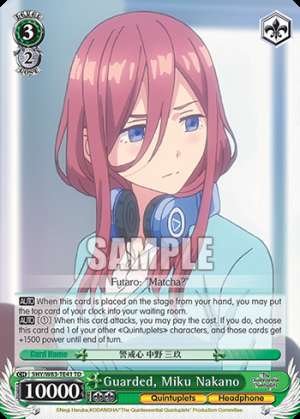 Guarded, Miku Nakano