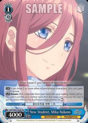 New Student, Miku Nakano