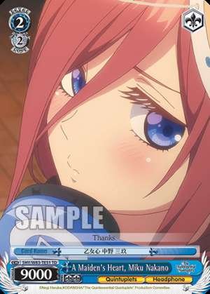 A Maiden's Heart, Miku Nakano