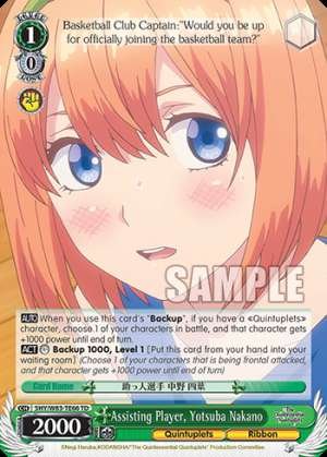 Assisting Player, Yotsuba Nakano