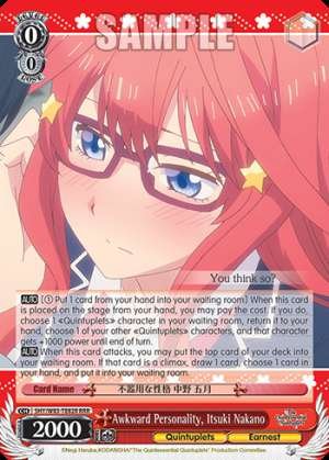 Awkward Personality, Itsuki Nakano