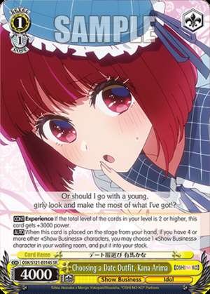 Choosing a Date Outfit, Kana Arima